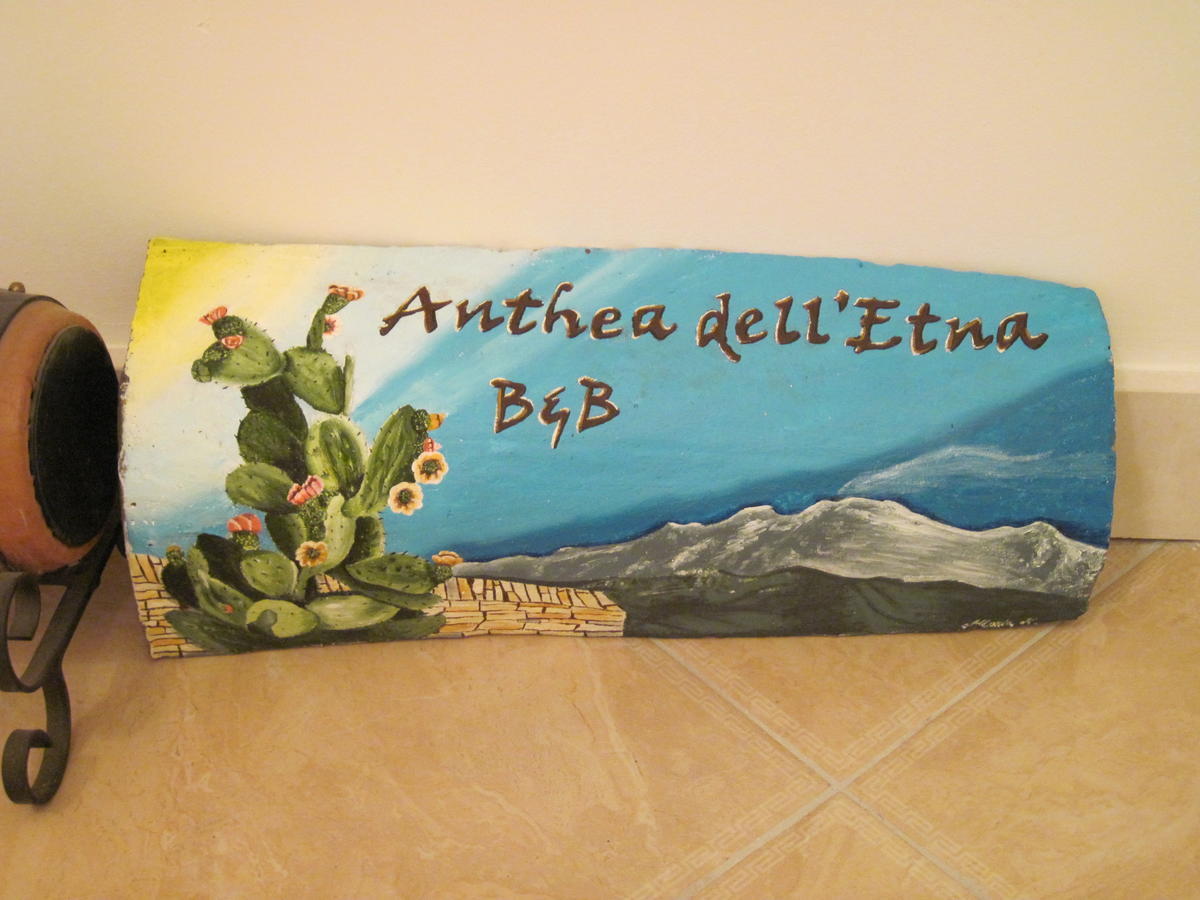 Bed and Breakfast Anthea Dell' Etna Санта-Венерина Экстерьер фото